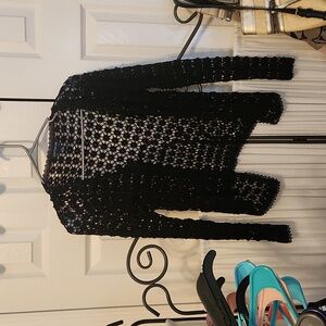 Ann Taylor crochet sift knitted sweater